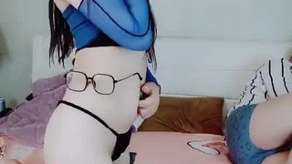 业余少女在商店里被诱惑和操
